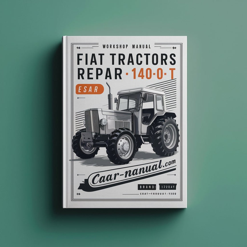 Workshop Manual Fiat Tractors Repair 140-90 T