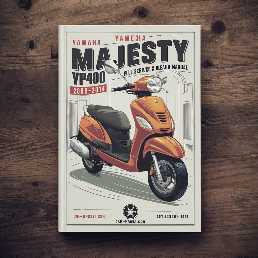 Yamaha Majesty YP400 Scooter 2008-2014 Full Service & Repair Manual