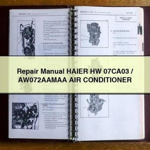 Repair Manual HAIER HW 07CA03 / AW072AAMAA AIR CONDITIONER PDF Download