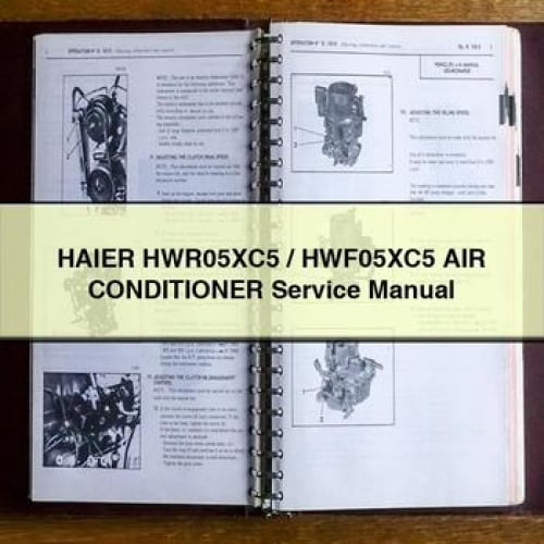 HAIER HWR05XC5 / HWF05XC5 AIR CONDITIONER Service Manual PDF Download