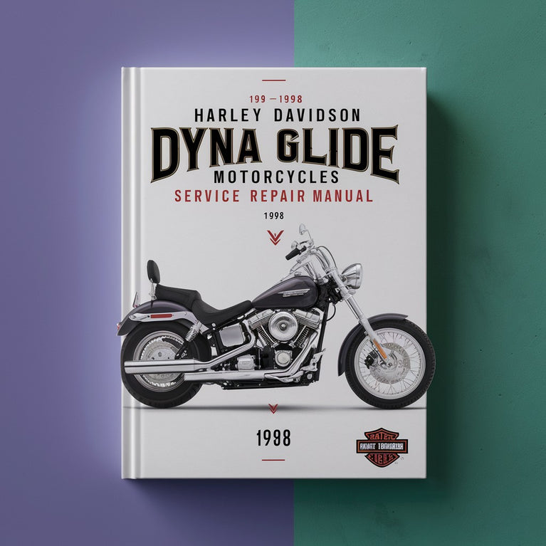 1991-1998 Harley Davidson Dyna Glide FXD Motorcycles Service Repair Manual (Free Preview Perfect for the DIY person)