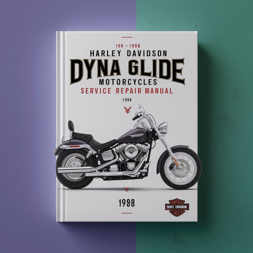 Manual de servicio y reparación de motocicletas Harley Davidson Dyna Glide FXD 1991-1998 (vista previa gratuita, ideal para aficionados al bricolaje)