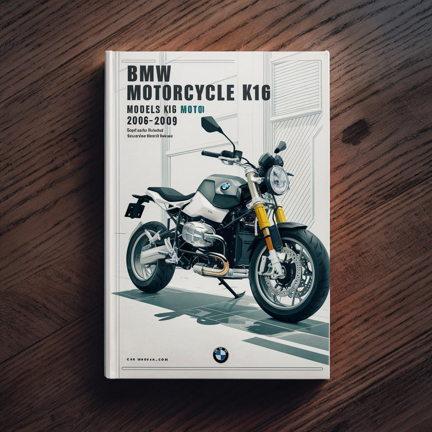 Manuel d'atelier de réparation et d'entretien des motos BMW G Models K16 G650X Moto 2006-2009