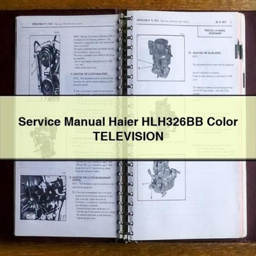 Service Manual Haier HLH326BB Color TELEVISION PDF Download