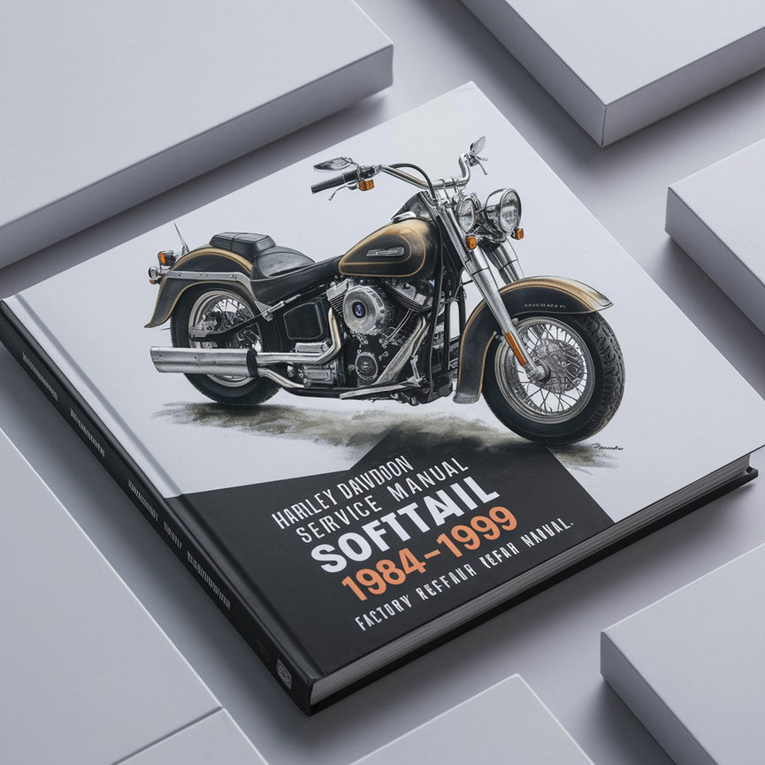 Manual de servicio HARLEY DAVIDSON SOFTAIL 1984-1999 Manual de reparación de fábrica 1985 1986 1987 1988 1989 1990 1991 1992 1993 1994 1995 1996 1997 1998