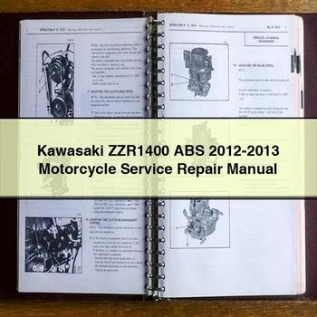 Kawasaki ZZR1400 ABS 2012-2013 Motorcycle Service Repair Manual