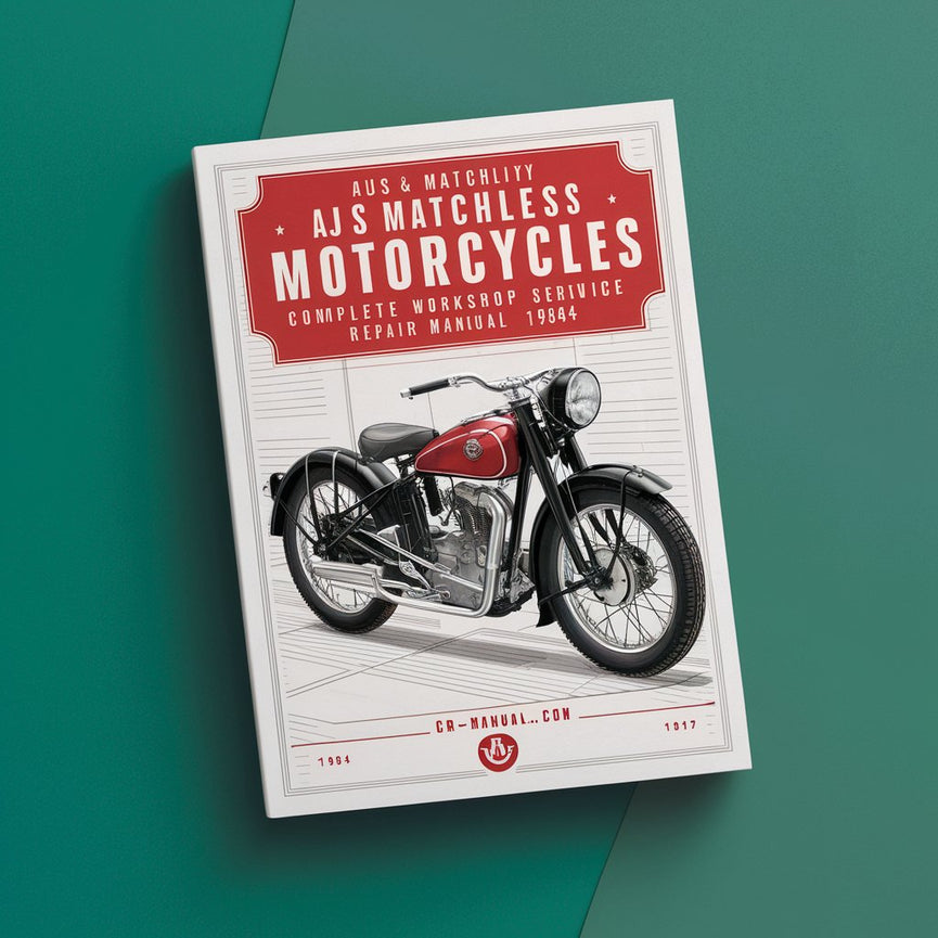 Manuel complet de réparation et d'entretien des motos AJS et Matchless pour tous les modèles 1915-1964