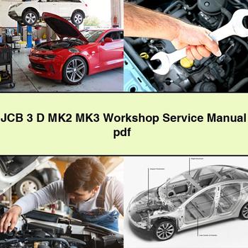 JCB 3 D MK2 MK3 Workshop Service Repair Manual