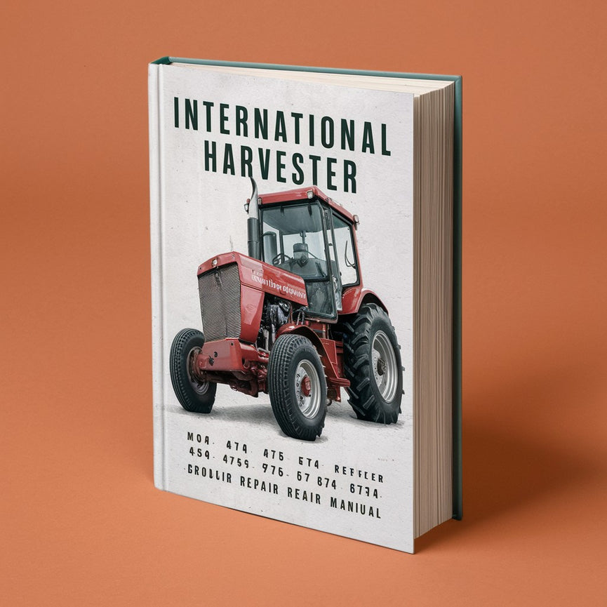 International Harvester Tractor 454 474 475 574 674 Repair