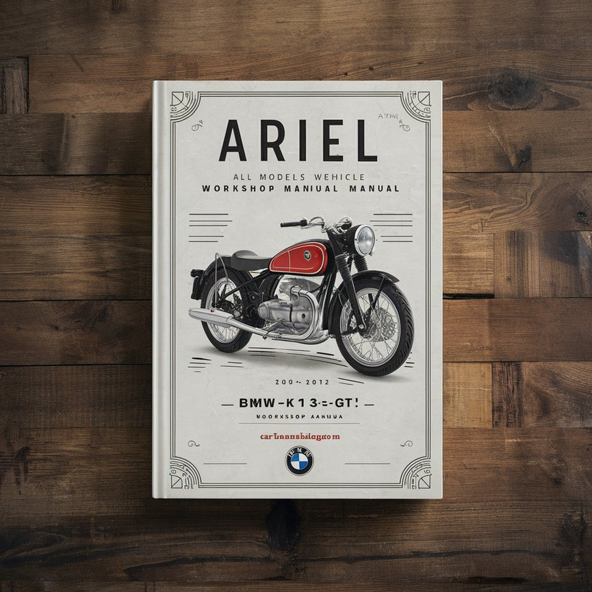 Manual de taller de motocicletas Ariel 1937 - 1965 Todos los modelos Manual de reparación Manual de servicio