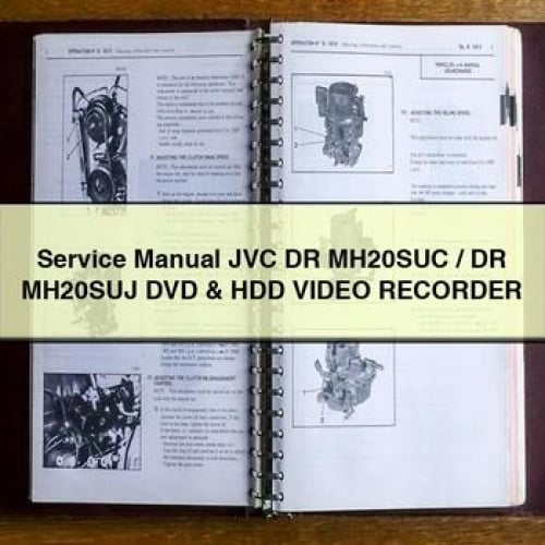 Service Manual JVC DR MH20SUC / DR MH20SUJ DVD & HDD Video RECORDER PDF Download