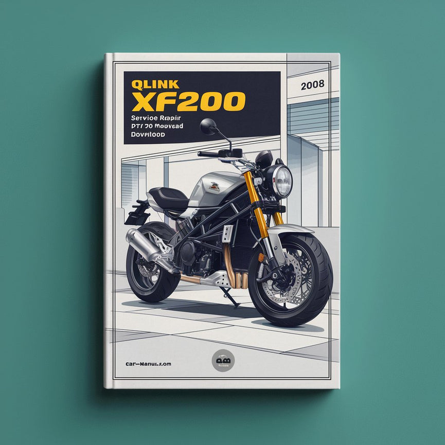 QLINK XF200 XP200 Motorcycle Service Repair PDF Manual Download 2008-2012