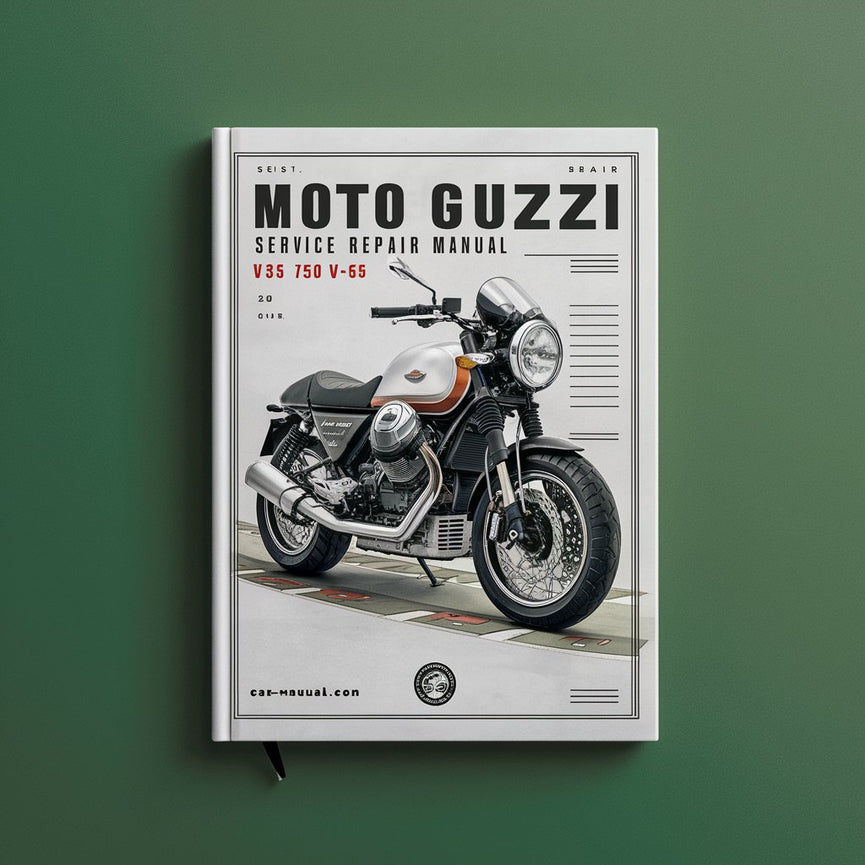 Manuel de réparation et d'entretien MOTO GUZZI v35 v50 v65 de