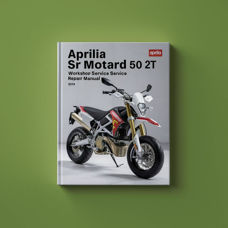 Manuel d'atelier de réparation et d'entretien Aprilia SR Motard 50 2T