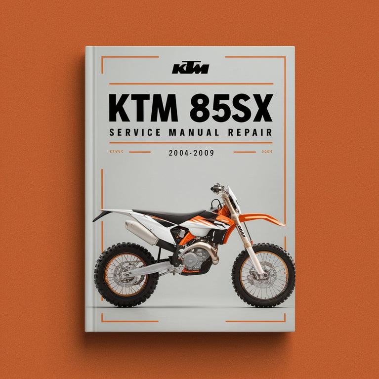 Manual de servicio y reparación de KTM 85sx / 105sx 2004-2009 85 105 sx