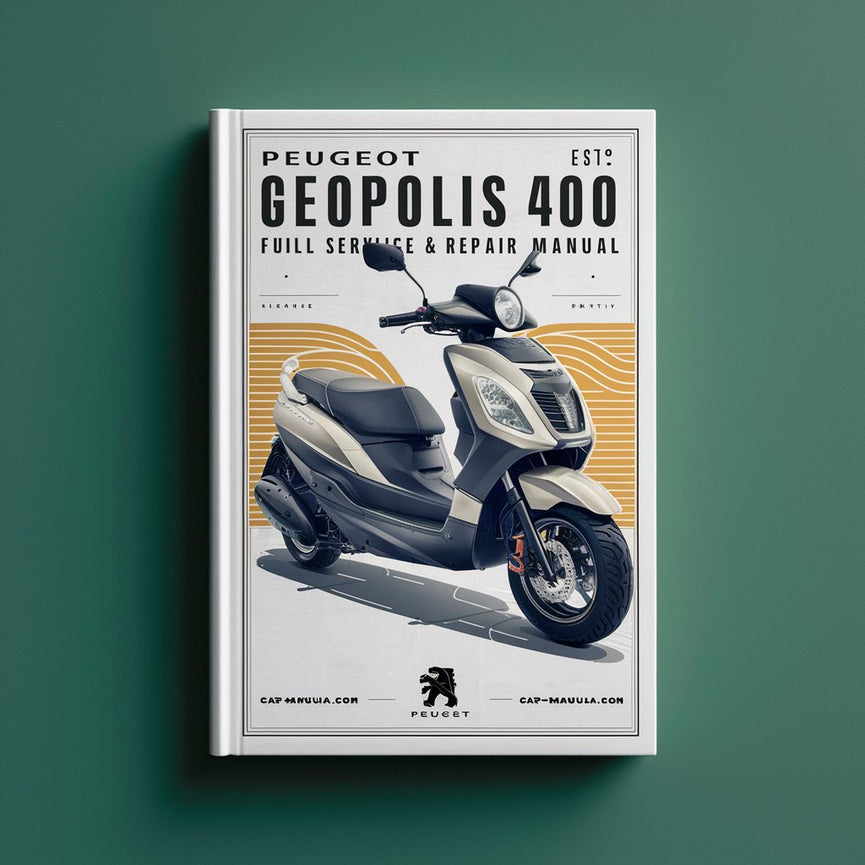 PEUGEOT GEOPOLIS 400 Scooter Full Service & Repair Manual