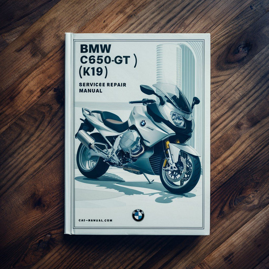 Manuel de réparation et d'entretien de la BMW C650GT (K19) 2012 - 2013