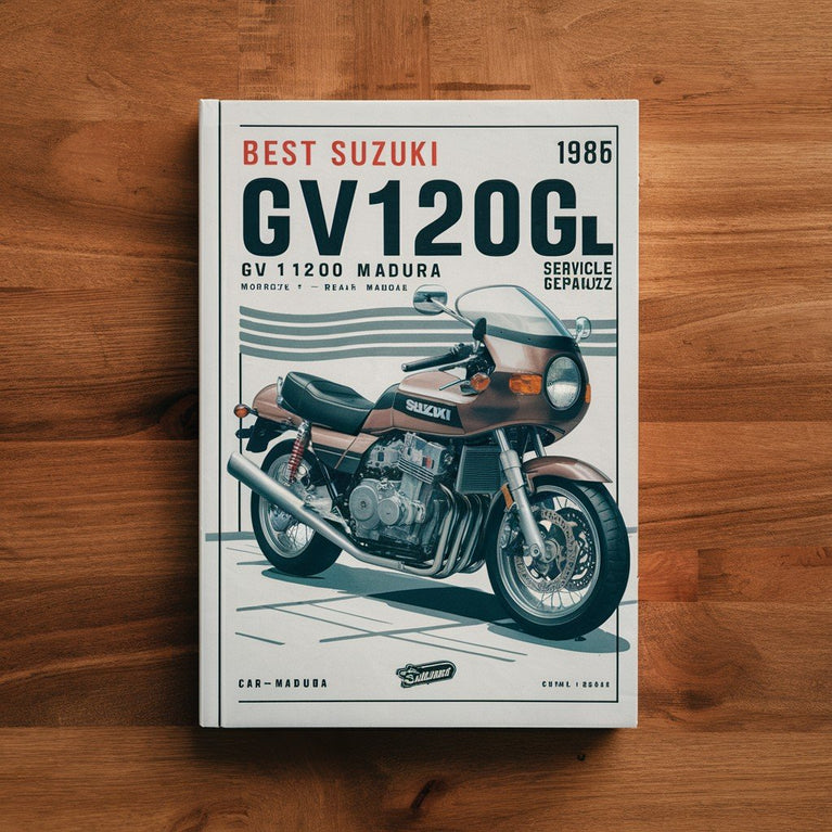 Best 1985 1986 Suzuki GV1200GL GV1200 Madura GV 1200 GL Motorcycle-Service-Repair-Workshop Manual-PDF