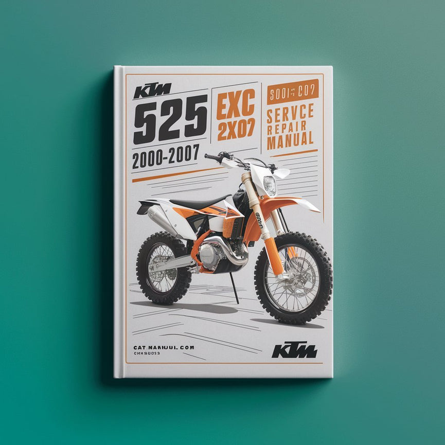 Manual de taller y reparación de KTM 525 EXC 2000-2007