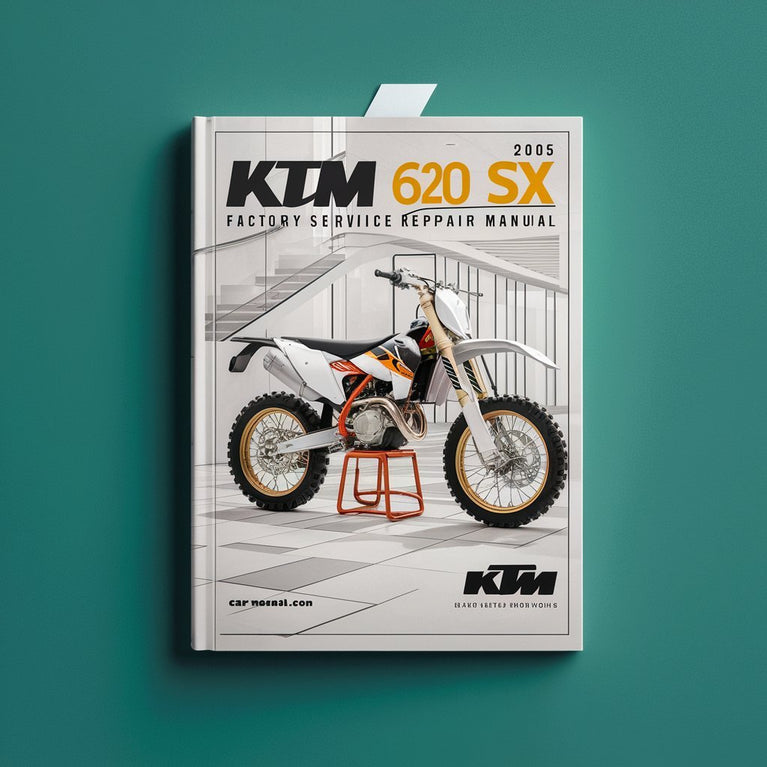 KTM 620 SX 1998-2005 Factory Service Repair Manual