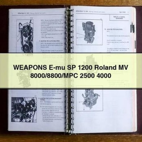 WEAPONS E-mu SP 1200 Roland MV 8000/8800/MPC 2500 4000