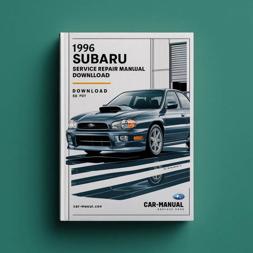 1996 Subaru Legacy Service Manual Instant Download 96 PDF