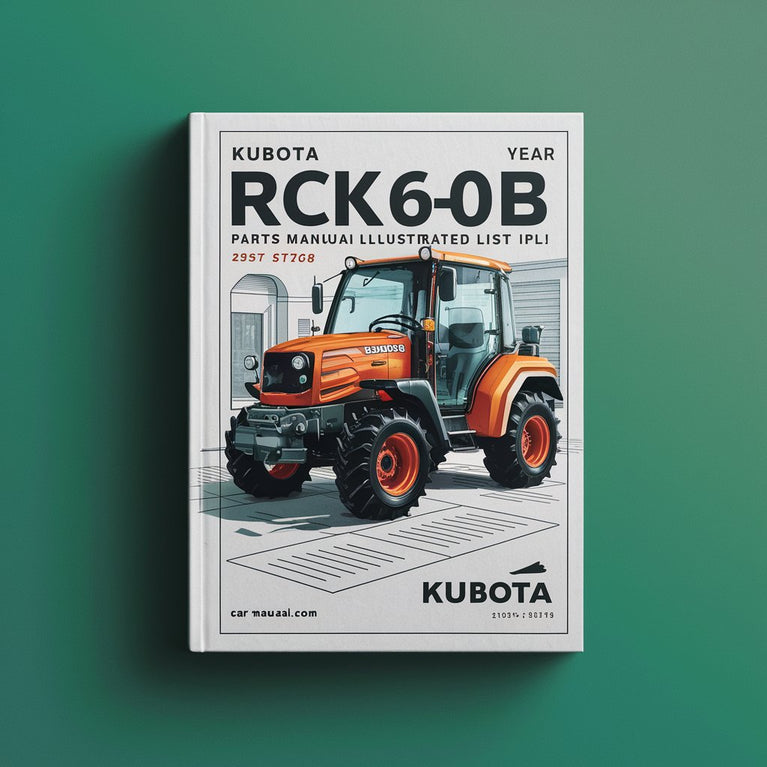 KUBOTA RCK60B Parts Manual ILLUSTRATED List IPL PDF Download