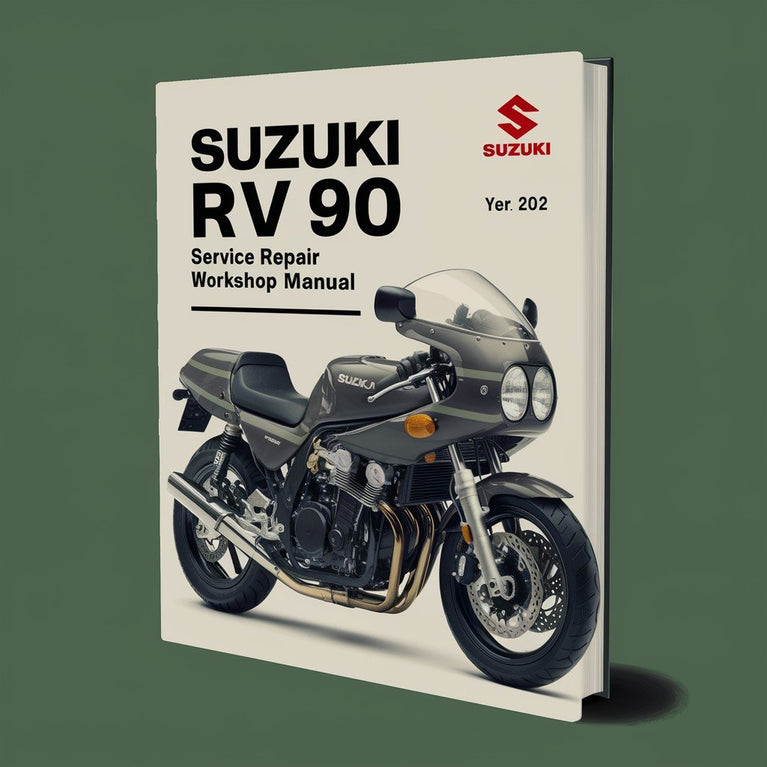 Manuel d'atelier de réparation et d'entretien du Suzuki RV90 RV 90