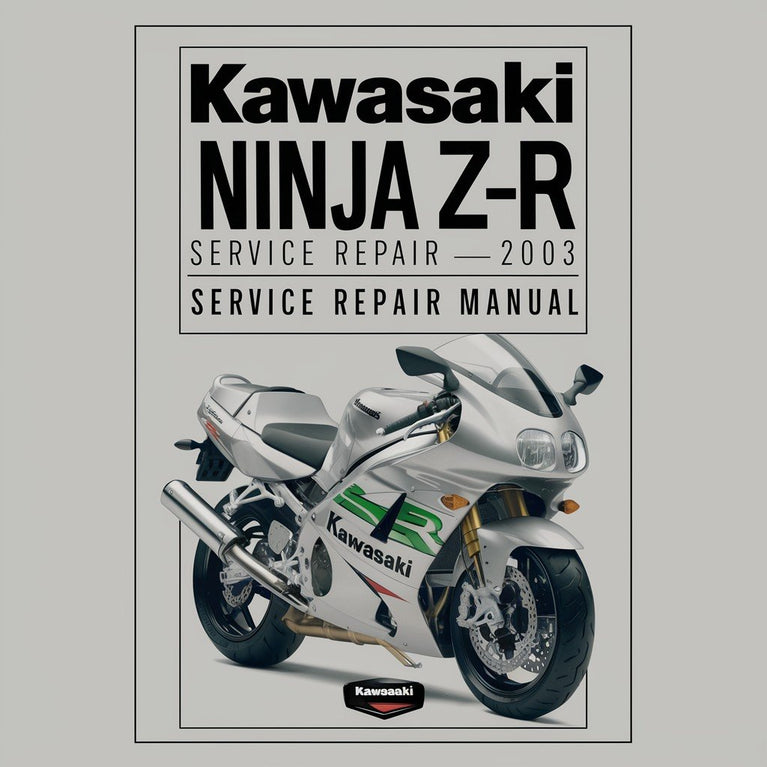 Manuel d'entretien de la Kawasaki Ninja ZX-9R 2000-2003