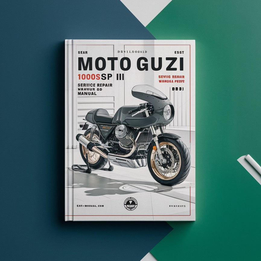 Manual de taller, reparación y servicio de motoguzzi 1000SP III 1000 SP 3 SP3 1000SP3