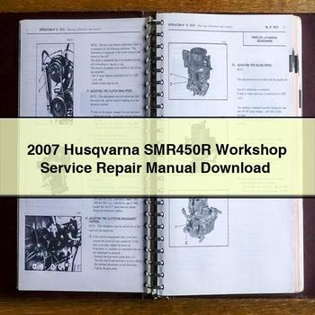 2007 Husqvarna SMR450R Workshop Service Repair Manual