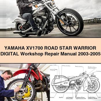 Yamaha XV1700 Road STAR WARRIOR Digital Workshop Repair Manual 2003-2005