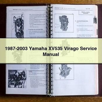 Manuel de réparation et d'entretien de la Yamaha XV535 Virago 1987-2003