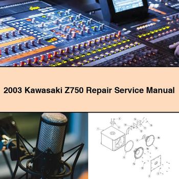 Manual de servicio y reparación de Kawasaki Z750 2003