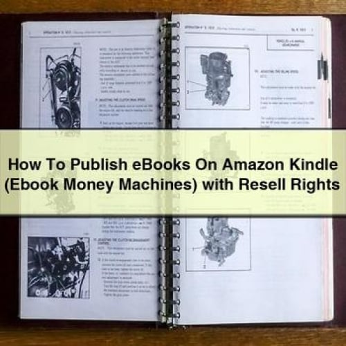 How To Publish eBooks On Amazon Kindle (Ebook Money Machines) with Resell Rights