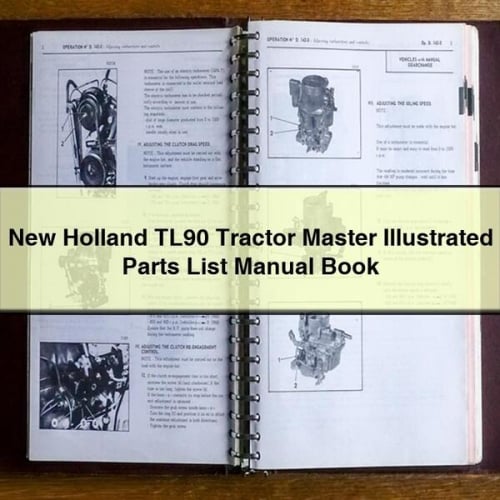 NEW Holland TL90 Tractor MASTER ILLUSTRATED Parts List Manual BOOK PDF Download