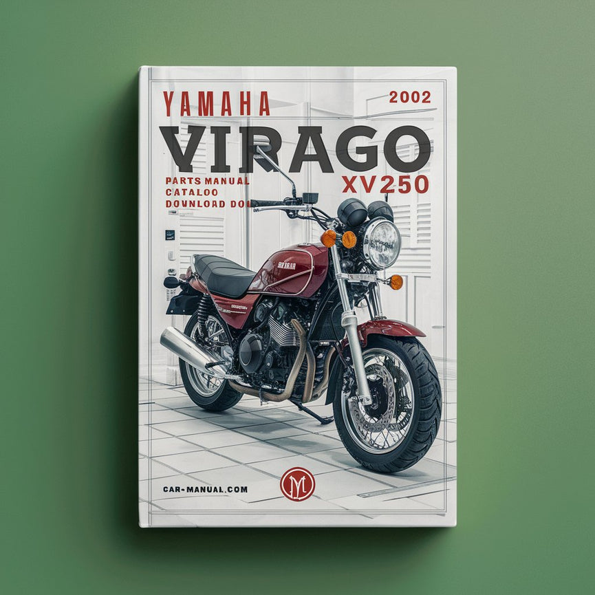 Yamaha VIRAGO 250 XV250 Parts Manual Catalog  2002