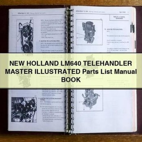 NEW Holland LM640 TELEHAndLER MASTER ILLUSTRATED Parts List Manual BOOK PDF Download