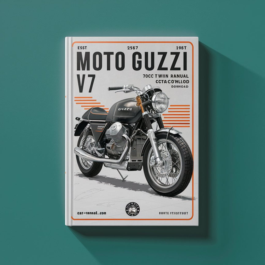 Catalogue de pièces détachées MOTO GUZZI 700CC V7 TWIN 1967