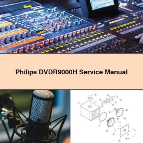 Philips DVDR9000H Service Manual PDF Download