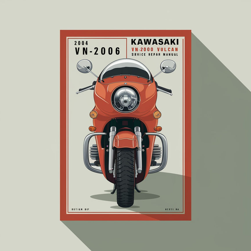 Manual de servicio y reparación de Kawasaki VN2000 Vulcan 2004-2006