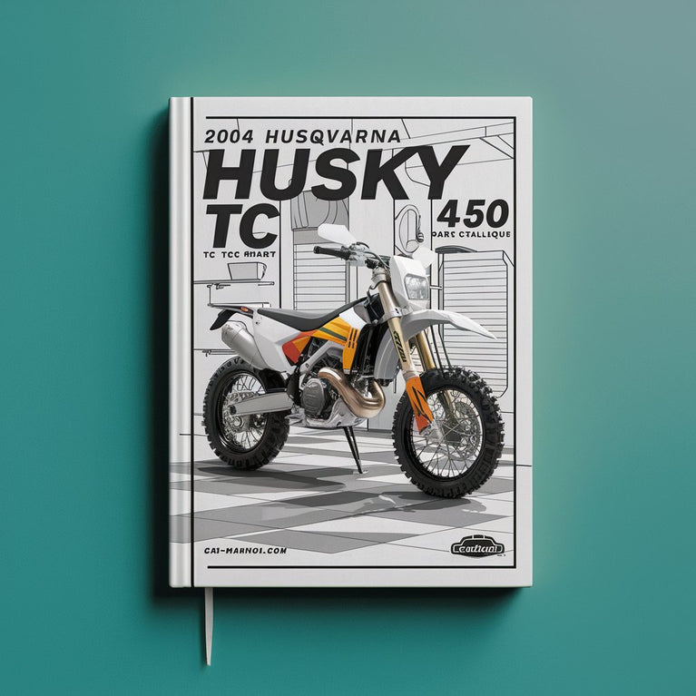 Catalogue de pièces détachées Husqvarna Husky TE TC 250 450 SMR 450 2004