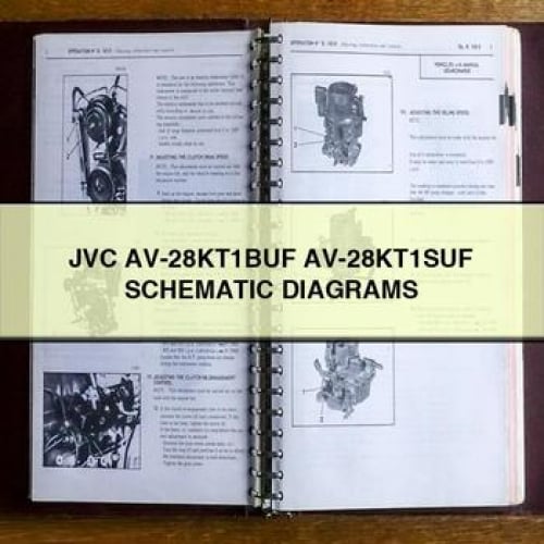 JVC AV-28KT1BUF AV-28KT1SUF SCHEMATIC DiagramS