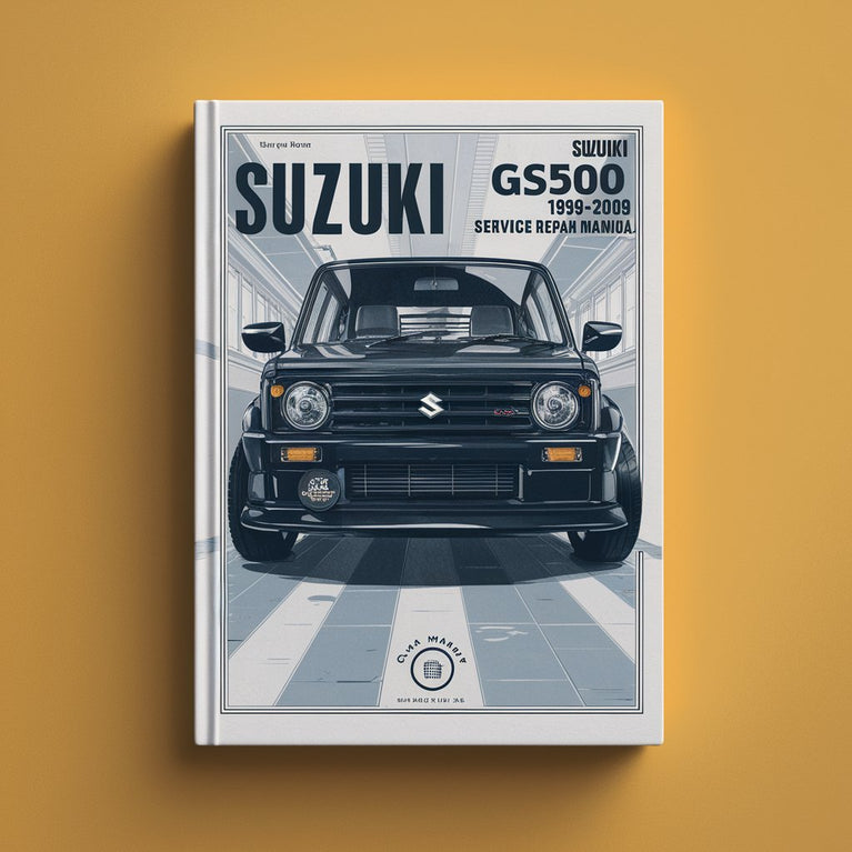 Suzuki GS500E GS500 GS500F 1989-2009 Service Repair Manual