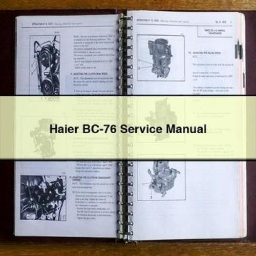 Haier BC-76 Service Manual PDF Download