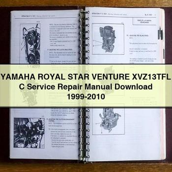 Yamaha ROYAL STAR Venture XVZ13TFL C Service Repair Manual  1999-2010