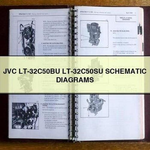 JVC LT-32C50BU LT-32C50SU SCHEMATIC DiagramS