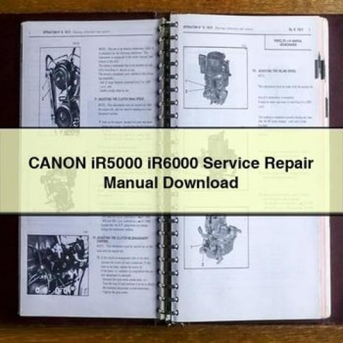 CANON iR5000 iR6000 Service Repair Manual Download PDF