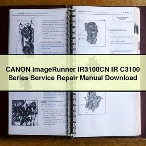 CANON imageRunner IR3100CN IR C3100 Series Service Repair Manual Download PDF