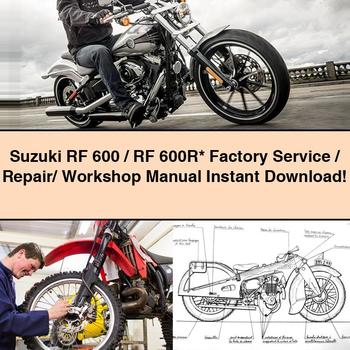 Suzuki RF 600/RF 600R  Factory Service/Repair/ Workshop Manual